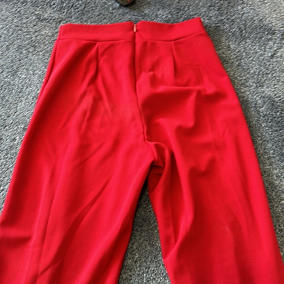 Red flare, fashion nova slacks - Picture 3 of 3